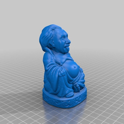 c3809d240003455f3e01b7265ae95c76.png Fichier STL gratuit Bouddha Einstein・Design à télécharger et à imprimer en 3D