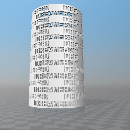 DREAMER 3D PERSONALIZED PENCIL HOLDER