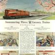 prrsenatorad.jpg PRR CONGO Train D85AD Обеденный вагон 1952 г.
