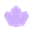 crystals-cutterstamp.stl cookie cutter crystal gems