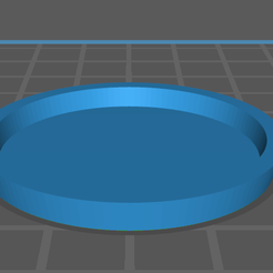 Socle-40mm.png Archivo STL gratis Base redonda 40mm・Modelo para descargar y imprimir en 3D