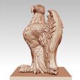 05.jpg Archivo STL Eagle sculpture 3D print model・Objeto imprimible en 3D para descargar
