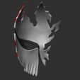 8.JPG Half Hollow Mask - Kurosaki Ichigo - Bleach 3D print model