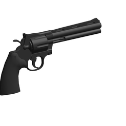 357-magnum.png OBJ file 357 magnum・3D print design to download