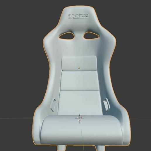 e5.JPG Download STL file Racing Seat for Diecast and RC • 3D printer design, BlackBox