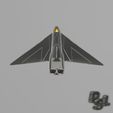 6.jpg Бесплатный STL файл Fighter aircraft 11・План 3D-печати для скачивания