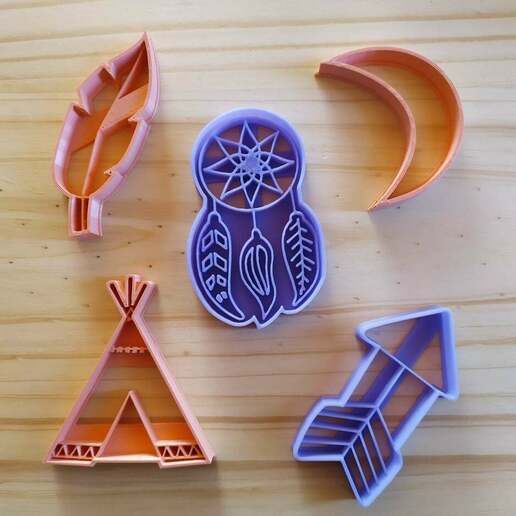 Indios Cookie Cutter 3D model