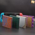 pic10.jpg Файл 3D Элегантные коробки для хранения игровых картриджей Nintendo SWITCH (от 8 до 18 слотов)・Шаблон для 3D-печати для загрузки