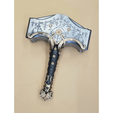 hammer.png Mjolnir Hammer Replica | Thors Hammer | God Of War | Norse Mythology | By CC3D