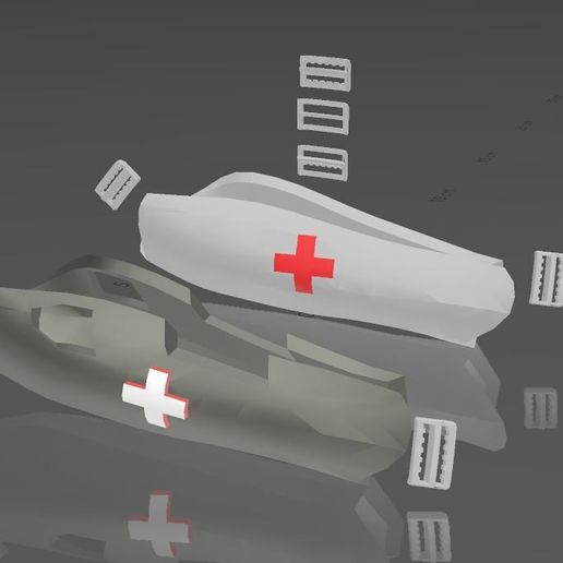 ⚕️ MEDICAL AID ARM SPLINT KIT.25・ STL File for 3D printing・Cults