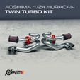 Huracan-TT-1.jpg Aoshima 1/24 Huracan Twin Turbo Kit