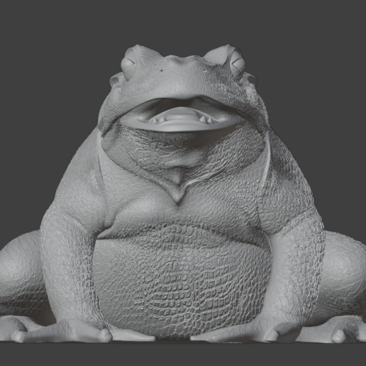 👾 toad・ STL File for 3D printing・Cults