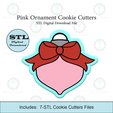 Etsy-Listing-Template-STL.png Pink Ornament Cookie Cutter | STL File