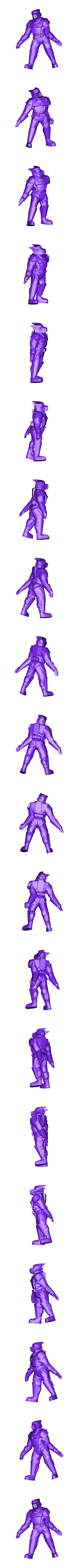 dead_doggo_6_28mm.stl FALLEN - GUARD DOGS 38mm (RESIN)