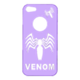 iphone_5_case_venon.stl Iphone 5 case Venon