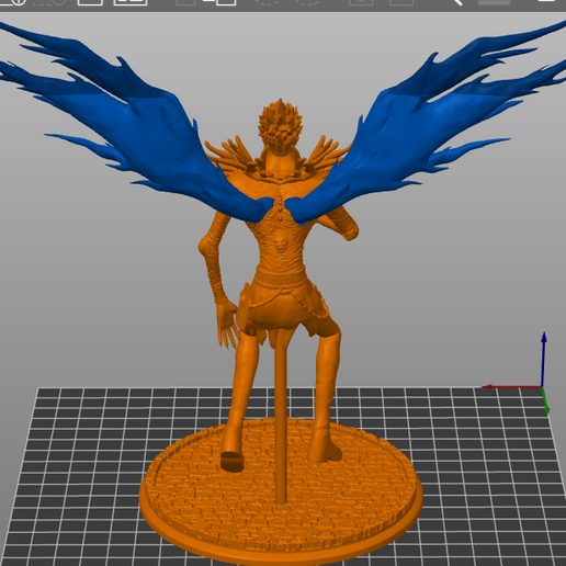 Ryuk with apple 3D model