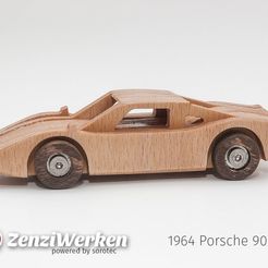 b6cfa1272f3bf6cc2b43933a0b32f48b_display_large.jpg Free STL file 1964 Porsche 904 GT simplified laser/cnc・3D print model to download