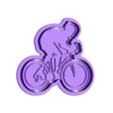 ciclista cys.stl CYCLIST COOKIE CUTTER - CYCLIST COOKIE CUTTER