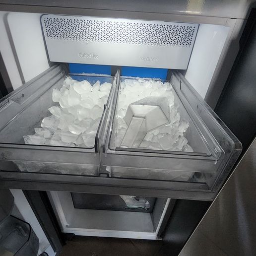 Samsung Bespoke Crystal Ice Backstop – Full Width Ice Bin Guard