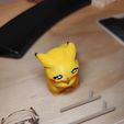 Pikachu11.jpg STL file Tea bag holder, Fisher Pikachu (male)・3D print design to download