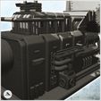 8.jpg Large modern industrial metallurgical furnace with tanks and drain pipes (20) - Modern WW2 WW1 World War Diaroma Wargaming RPG Mini Hobby