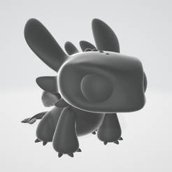 toothless1.PNG Toothless - Cute figurine