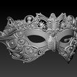 M4.jpg Máscara de Mascarada Barroca de Filigrana Real