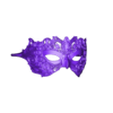 Mask FDM Optimized.obj Máscara de Mascarada Barroca de Filigrana Real