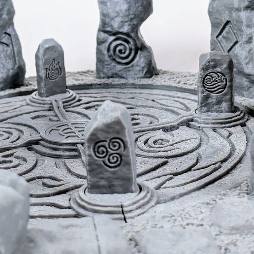 DruidicHenge_Add-on_ModularRunicStoneHenge1.jpg Print N' Roll: Henge druidico