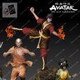 equipo8.jpg AVATAR AANG THE LAST AIRBENDER DIORAMA FAN ART