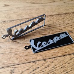 20231020_103231.jpg Vespa Scooter Keyring PX 125 GTS Super S 300 350 Primavera Sprint Red PIaggio ZX SXL LML Choice of sizes