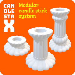 A.PNG Fichier STL CANDLESTAX - le système modulaire de bougies・Plan imprimable en 3D à télécharger, vectorplanet
