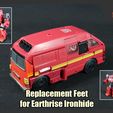 ERIronhide_Feet_FS.JPG Replacement Feet for Transformers Earthrise Ironhide