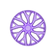 1 10  AZA-527_002.stl AZARA AZA-527 WHEEL 3D PRINT MODEL