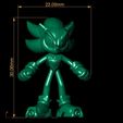 DIMENSION.jpg stilisierte Flitzer Charakter 3D-Drucker Modell