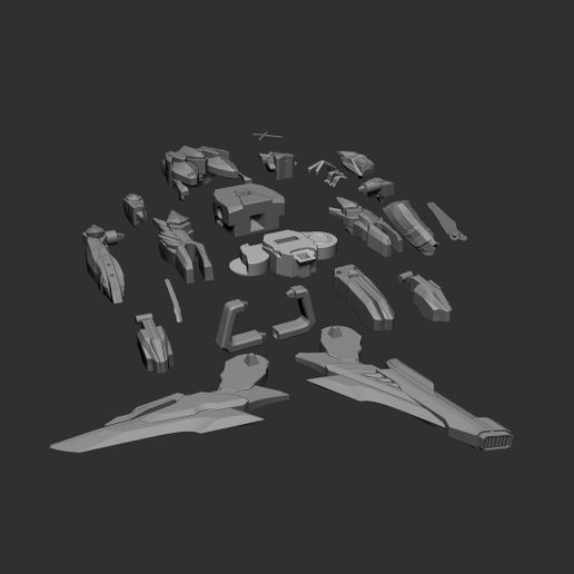 tegajune_ref_parts.jpg GOZYUGER TEGAJUNE SCALE 1:1 (Morpher mode only)