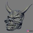 15.JPG Hannya Mask -Satan Mask - Demon Mask for cosplay