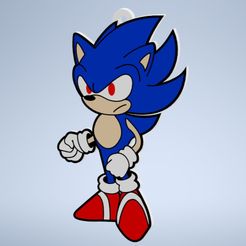 Sonic-White.jpg Sonic keychain