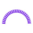 PT-3-STR-Half201ws.stl Propfan, Aerodynamic (turbine) type, Pitch changeable