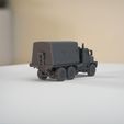 resin Models scene 2.396.jpg MK23 USMC Cargo Truck 1:64 Scale Model