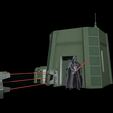 IMG_0039.png Star Wars Imperial Mapuzo Checkpoint Diorama para figuras de 3,75