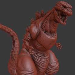 Captura-de-pantalla-266.png Fichier STL shin godzilla 2016・Modèle imprimable en 3D à télécharger