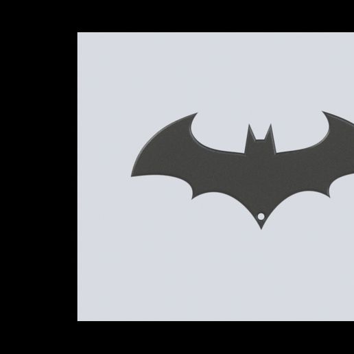 Download STL file Batman Logo • 3D printer object ・ Cults