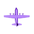 Micro_C-130_Hercules_RC_model_200_mm_wing_span.stl C-130 Hercules RC Modell 2 Meter Spannweite