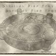 01.jpg Ghoulish Citadel Dice Tray For Dungeons & Dragons and other Tabletop Games - Ghoul