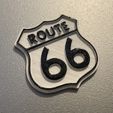 IMG_2733-Grande.jpeg Route 66 Sign Fridge Magnet