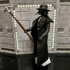 311027866_813685803391878_3246965291600431490_n.jpg STL file STAR WARS VINTAGE PLAGUE DOCTOR DARTH VADER COSTUME HALLOWEEN SPECIAL, CUSTOM UNPRODUCED KENNER, HASBRO ACTION FIGURE, 3.75", 1/18, 5POA・3D printable model to download