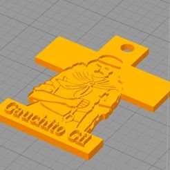 gaucho.jpg STL file Pendant Gauchito Gil・3D print design to download, agustinbonelli