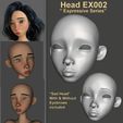 Image1.jpg BJD 1/3 75MM HEAD – TOON EXPRESIVE 2 - BY SPARX