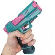 Rebecca's-pistol-prop-replica-Cyberpunk-Blasters4Masters-9-2.jpg Rebecca's Pistol Cyberpunk 2077 Prop Replica Gun Edgerunners